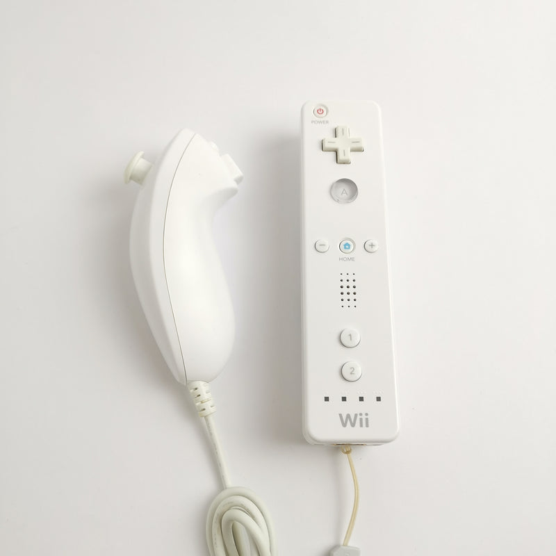 Nintendo Wii Konsolen Bundle mit allen Anschlusskabeln, Controller & 10 Spielen