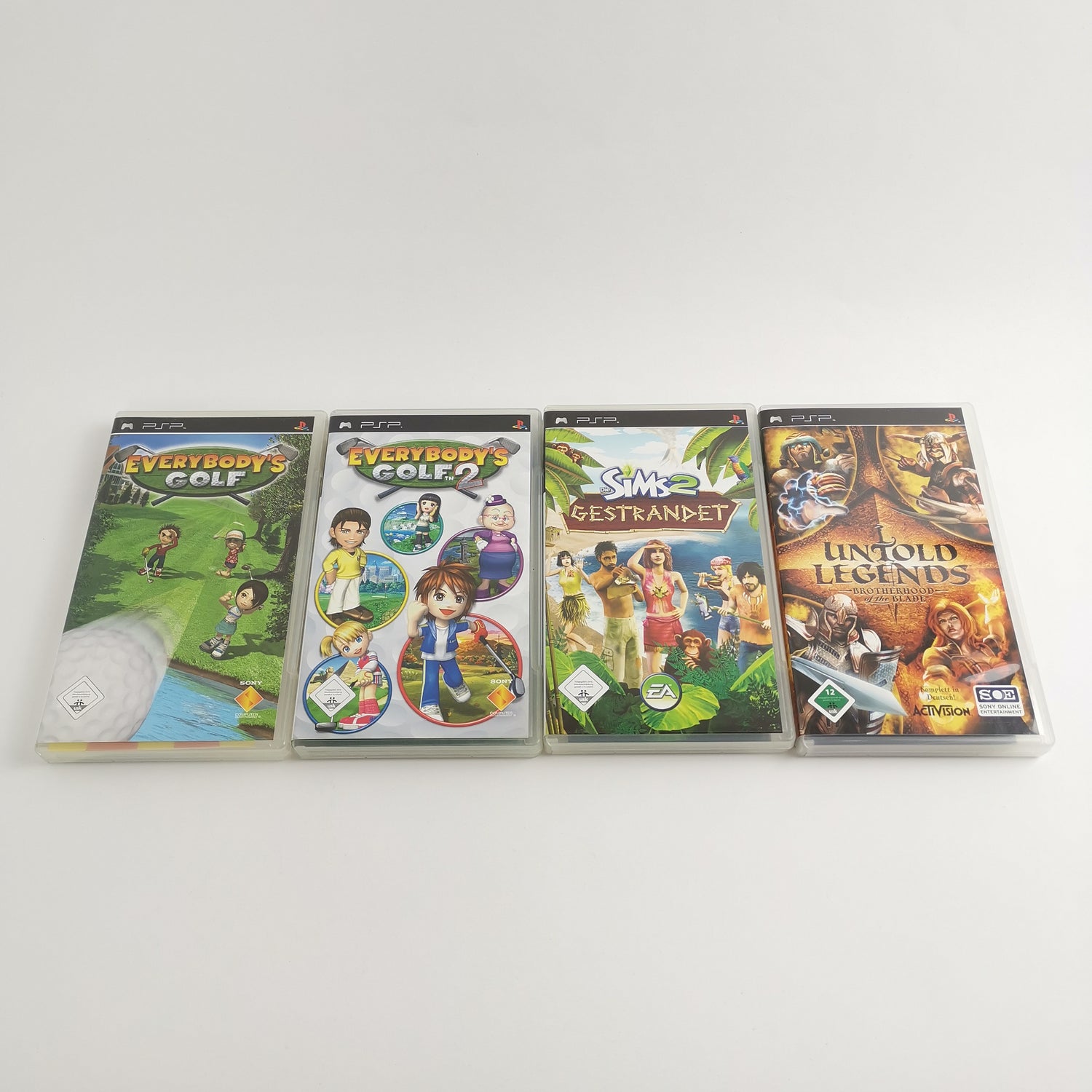 Sony Playstation Portable Console: Value Pack in original packaging with 4 games - DEFECTIVE [1]