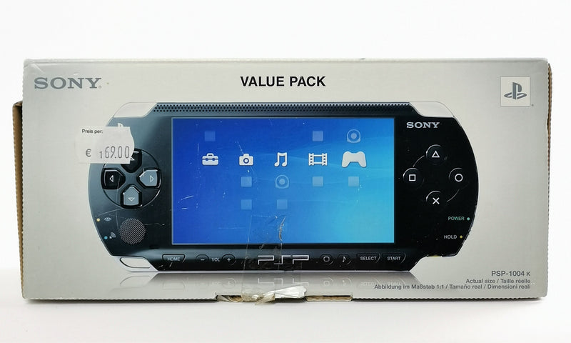Sony Playstation Portable Konsole : Value Pack in OVP mit 3 Spielen - DEFEKT [2]