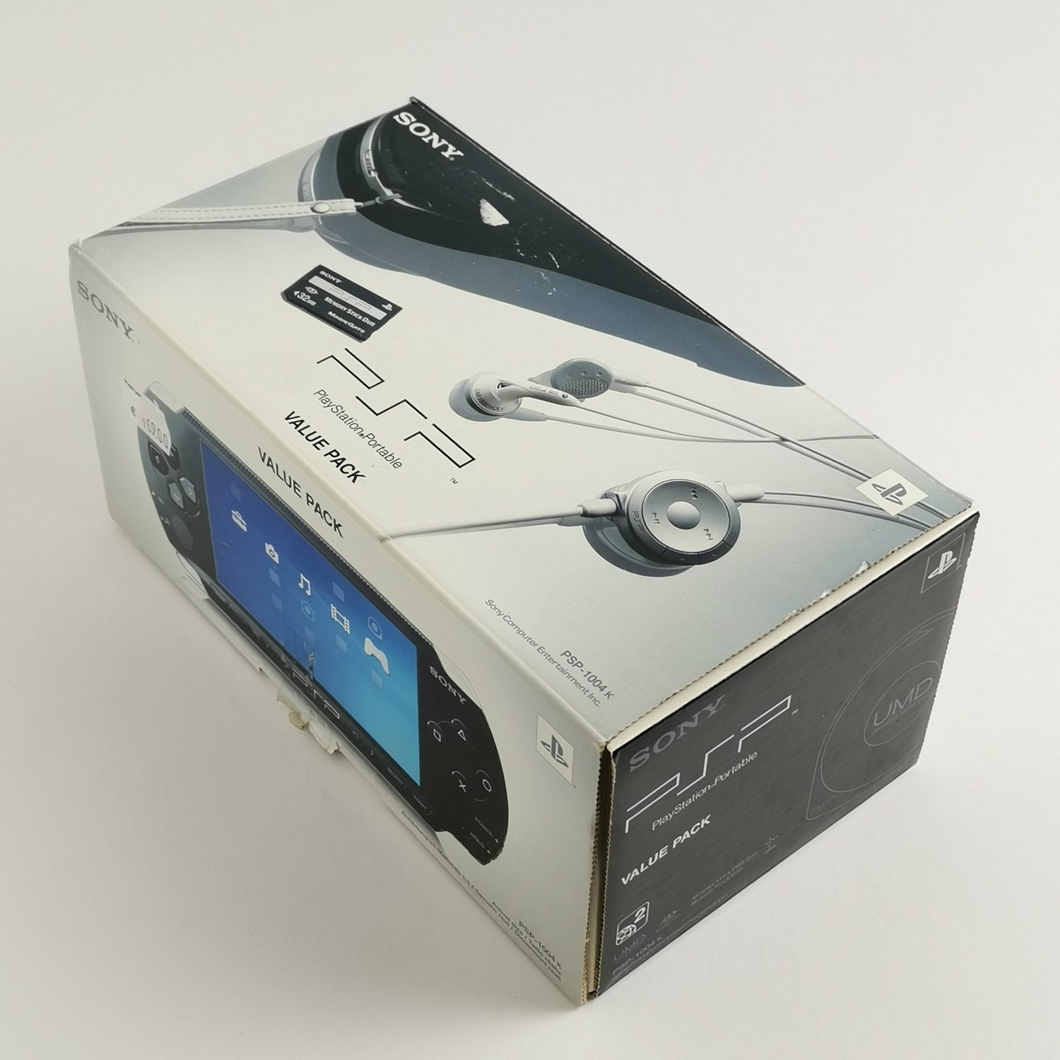 Sony Playstation Portable Console: Value Pack in original packaging with 3 games - DEFECTIVE [2]
