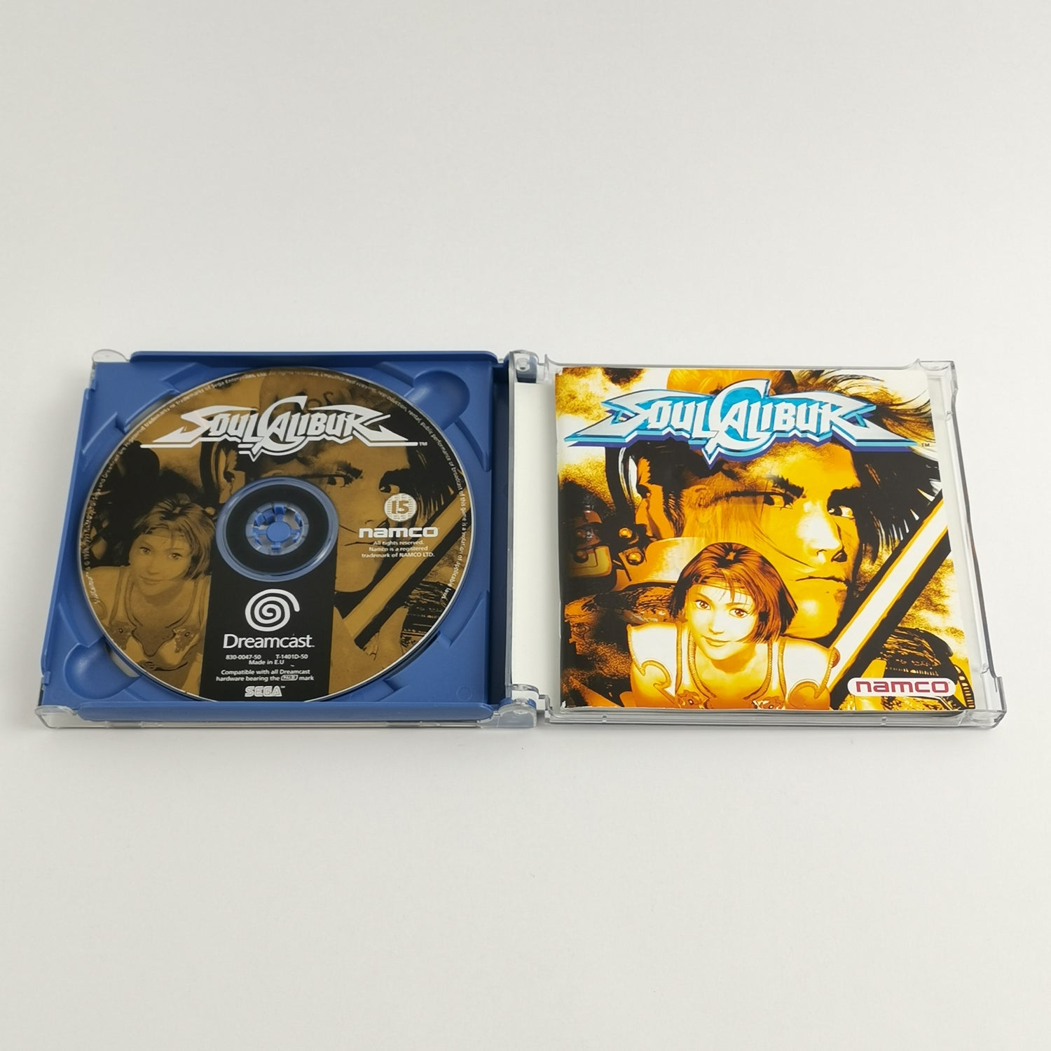 Sega Dreamcast Spiel : Soul Calibur von Namco - OVP & Anleitung PAL | DC