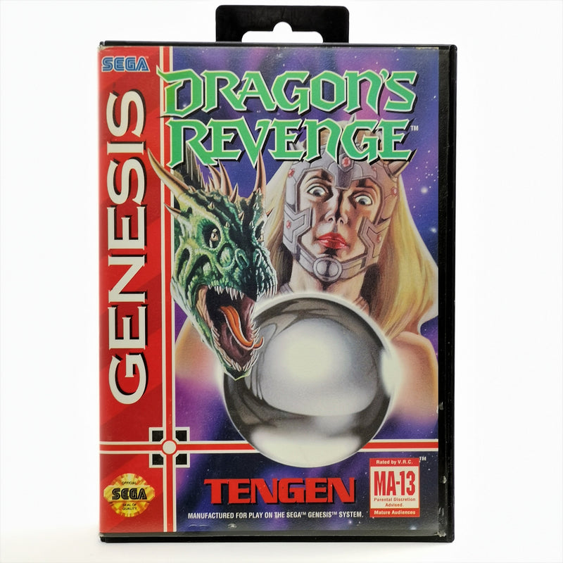 Sega Genesis Game : Dragons Revenge - Original Packaging &amp; Manual NTSC-U/C | Mega Drive USA