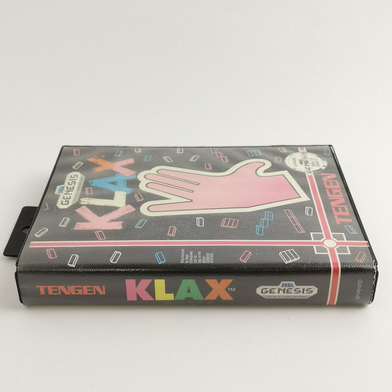 Sega Genesis Spiel : Klax - OVP & Anleitung NTSC-U/C | Mega Drive USA