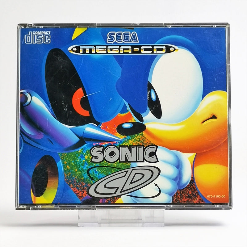 Sega Mega CD game: Sonic CD - original packaging &amp; instructions PAL version | Disc system