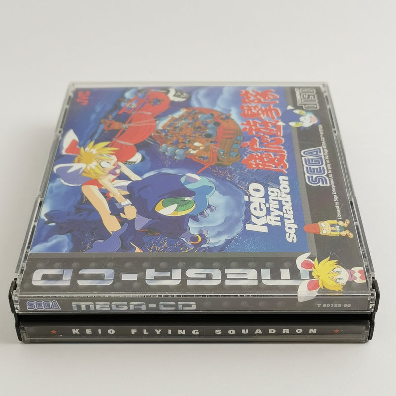 Sega Mega CD game: Keio Flying Squadron - original packaging &amp; instructions PAL | MC disc system