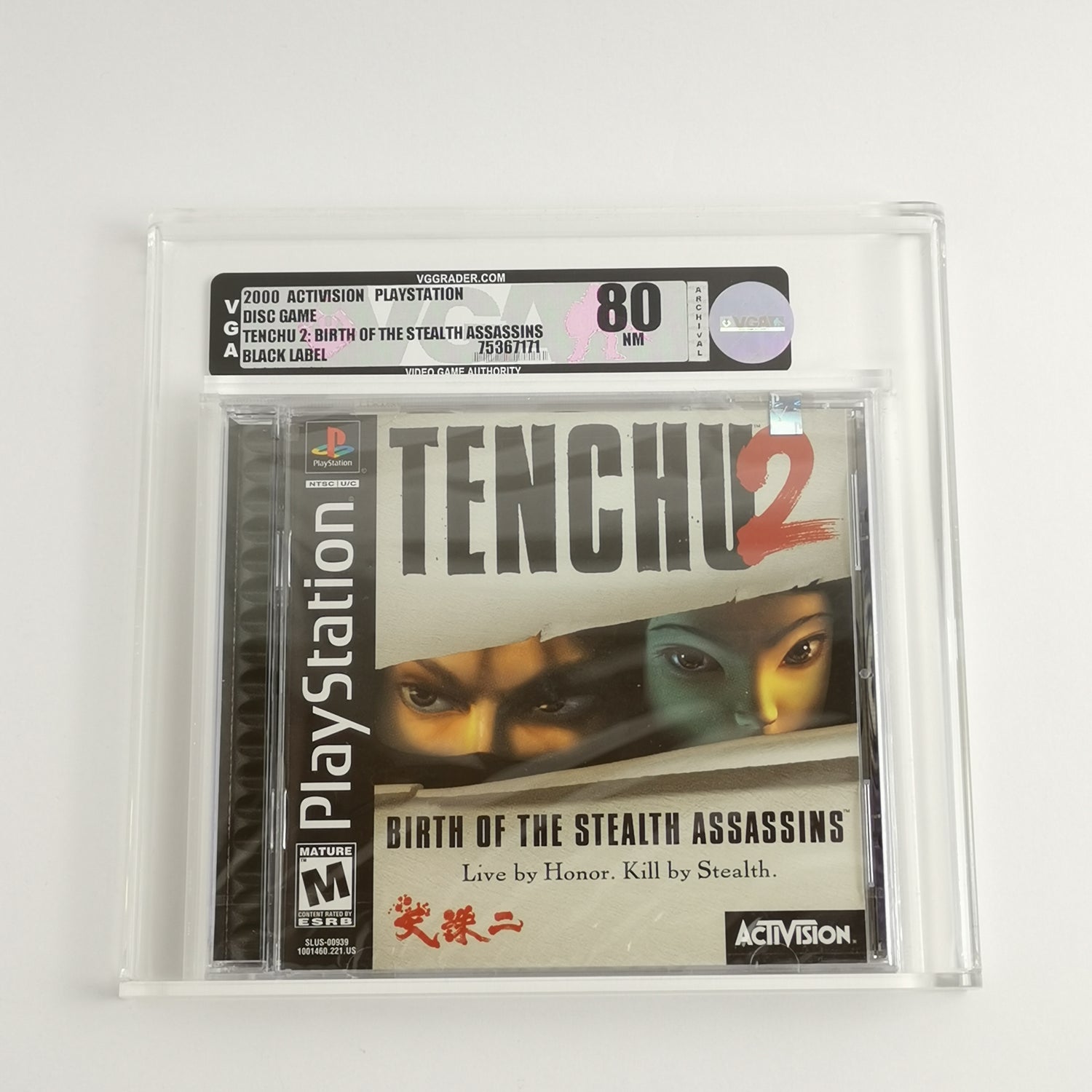 Sony Playstation 1 Game: Tenchu ​​2 Birth of The Stealth Assassins - VGA 80 NM