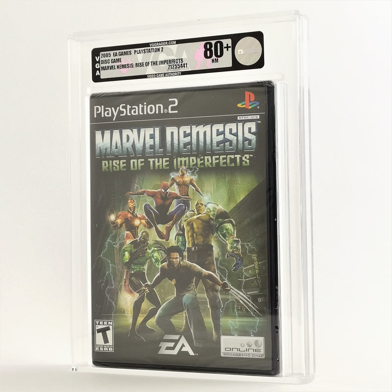 Sony Playstation 2 : Marvel Nemesis Rise of the Imperfects - GRADING VGA 80+ NM