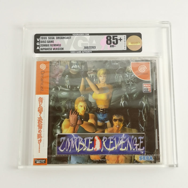 Sega Dreamcast Game: Zombie Revenge - JAPAN NEW SEALED | Grading VGA 85+ NM+