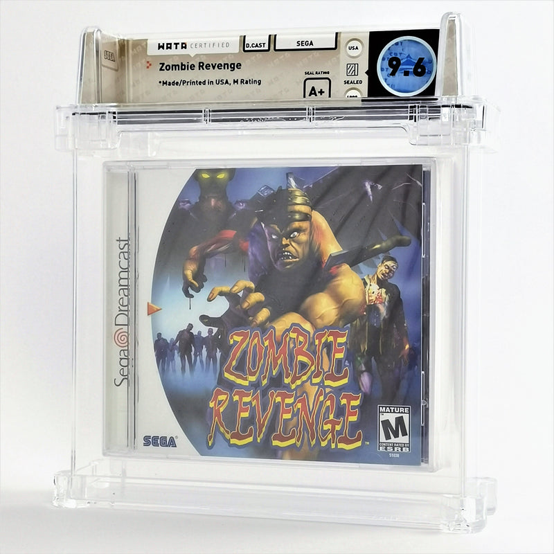 Sega Dreamcast Spiel : Zombie Revenge - PS1 USA NEU SEALED | WATA Games 9.6 A+