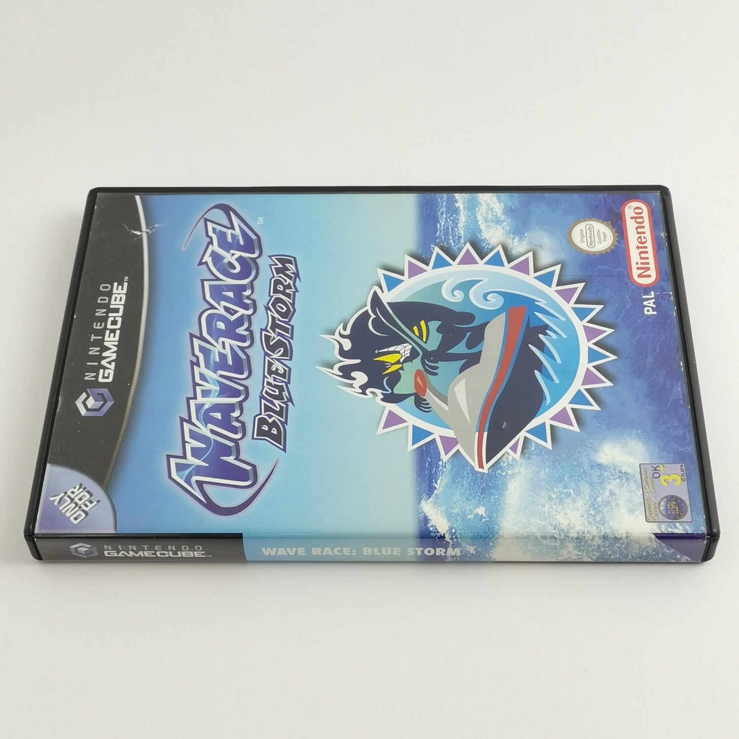 Nintendo Gamecube Game: Waverace Bluestorm - OVP & Instructions PAL | GC