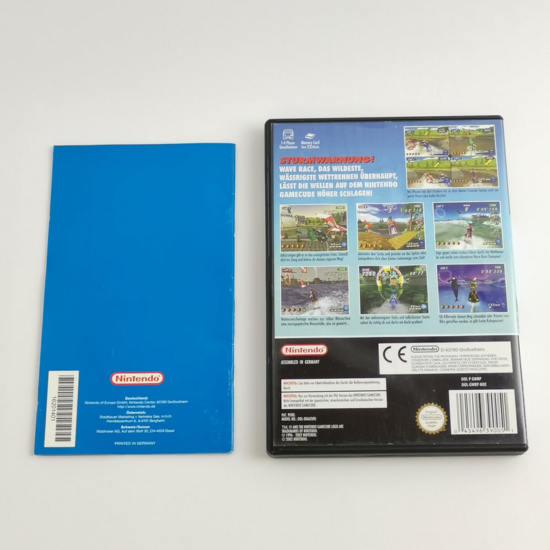 Nintendo Gamecube Spiel : Waverace Bluestorm - OVP & Anleitung PAL | GC