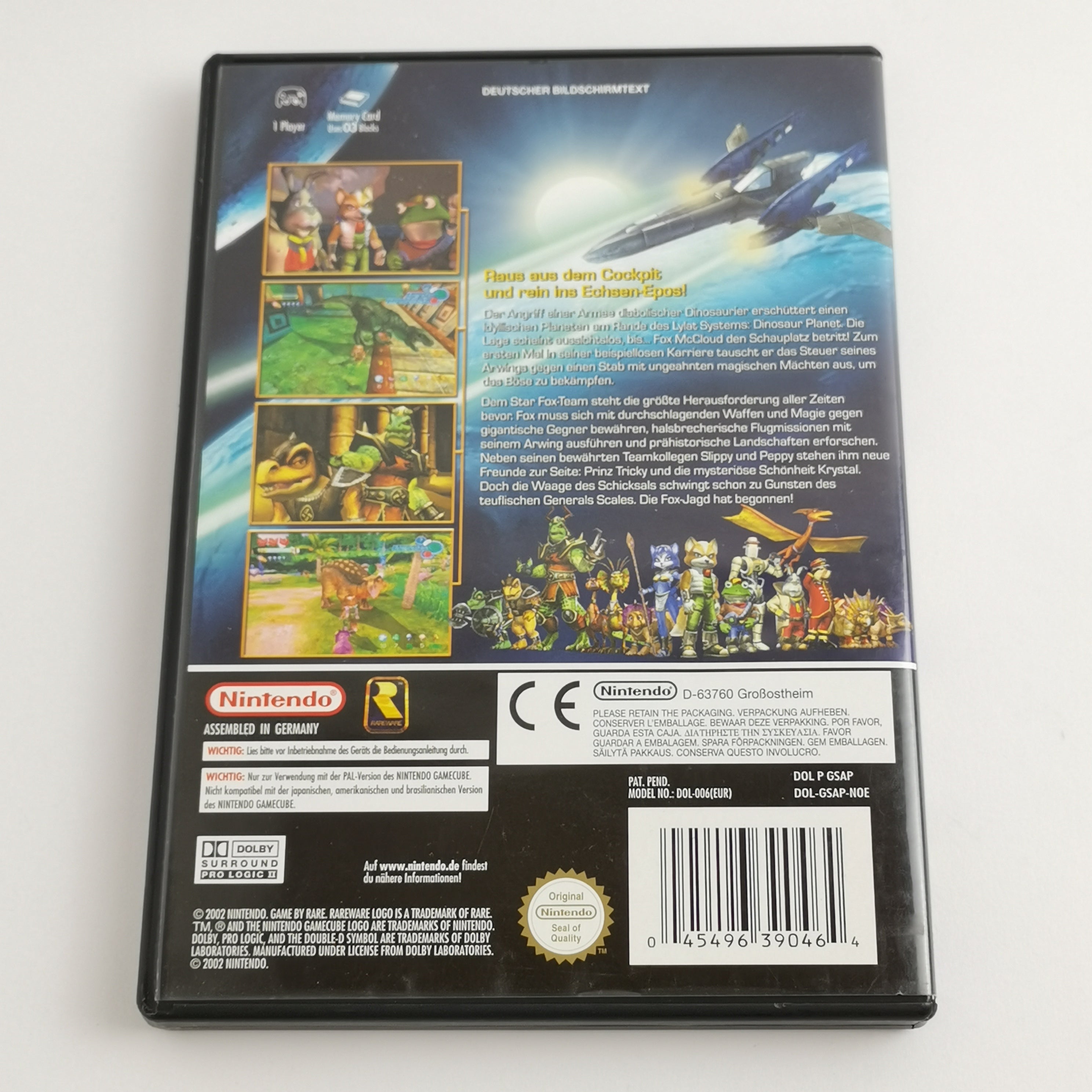 Nintendo Gamecube Spiel : Starfox Adventures - OVP & Anleitung PAL | GC