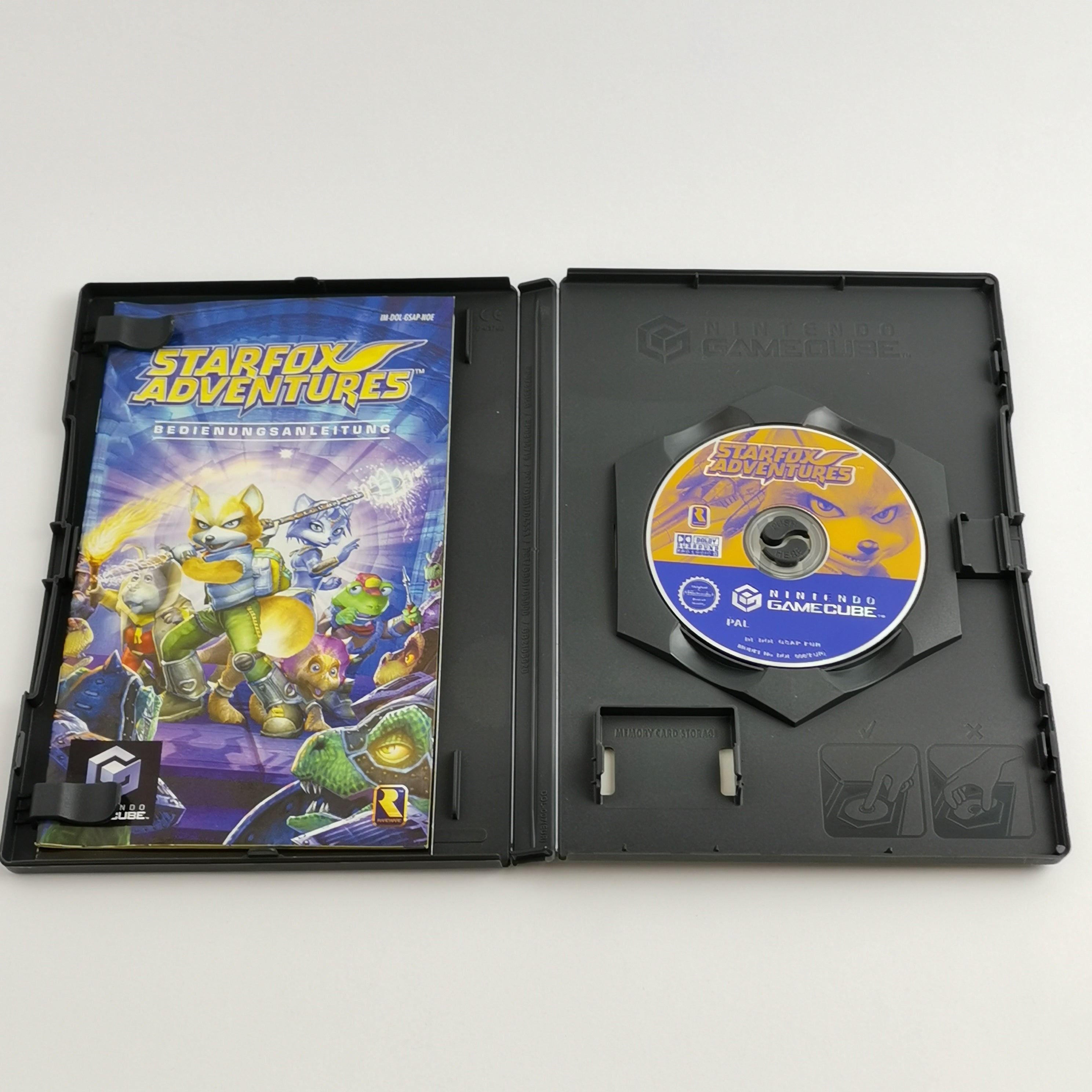 Nintendo Gamecube Spiel : Starfox Adventures - OVP & Anleitung PAL | GC