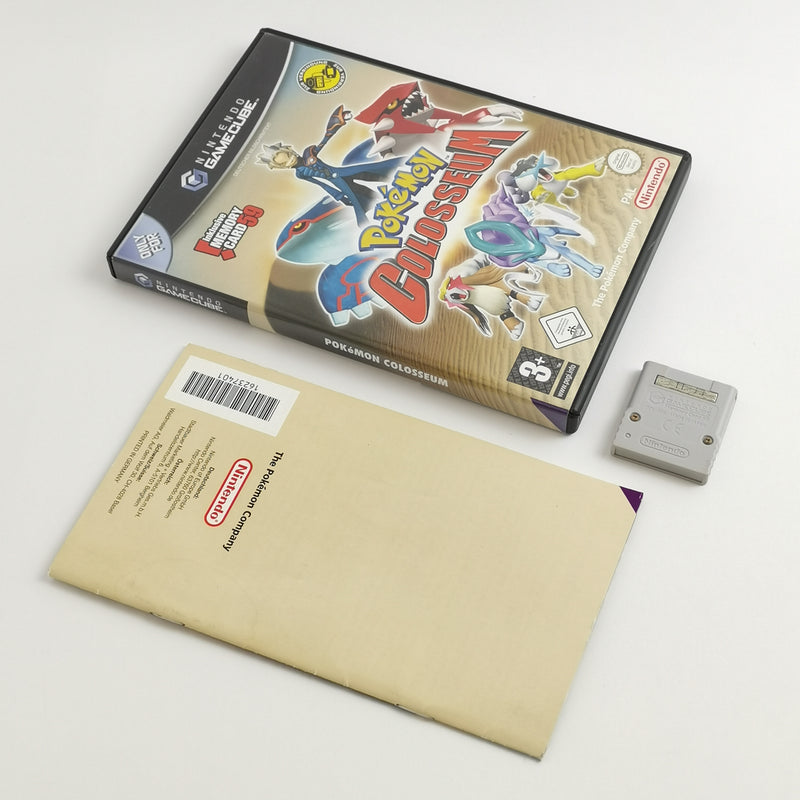 Nintendo Gamecube Spiel : Pokemon Colosseum + Memory - OVP & Anleitung PAL | GC