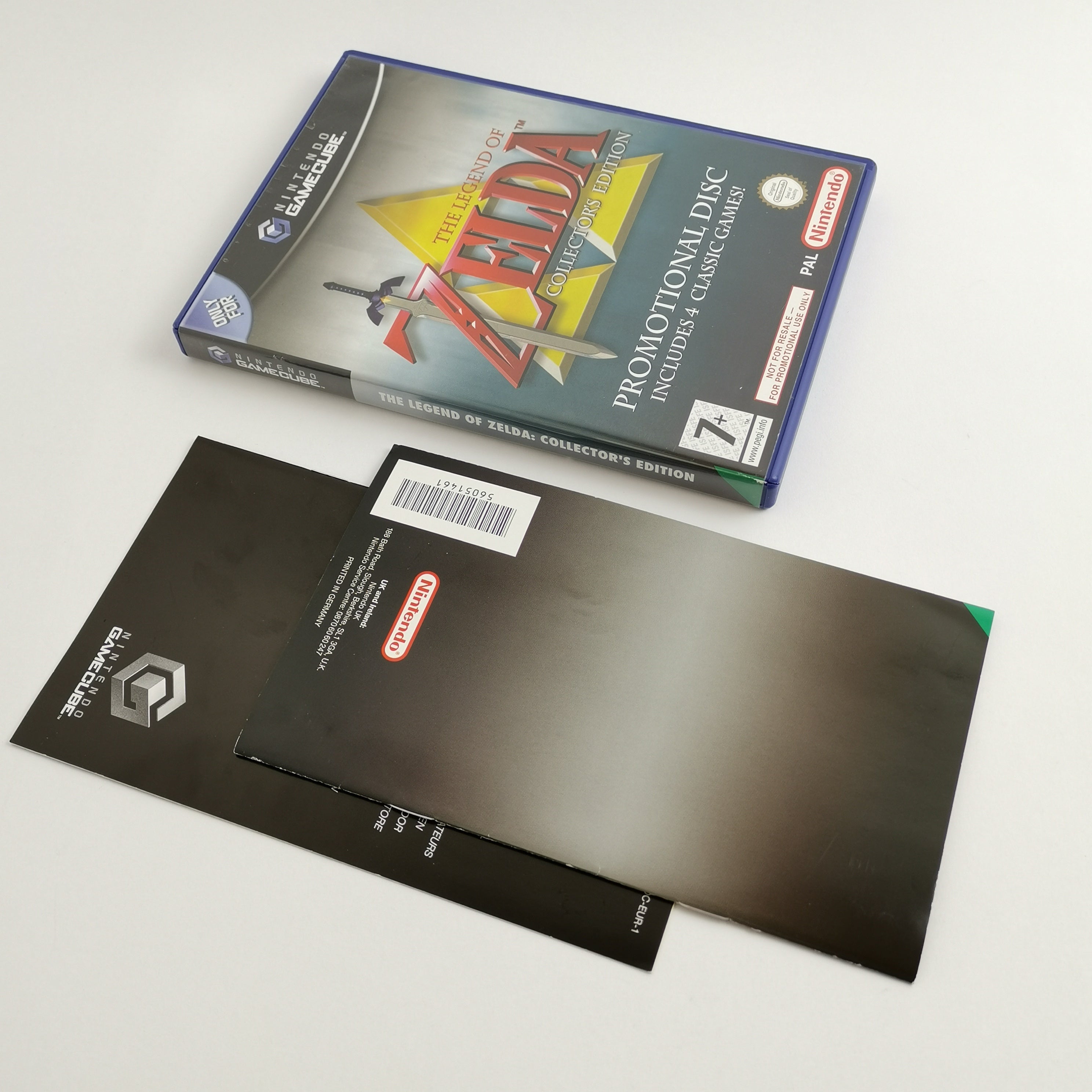 Nintendo Gamecube Spiel : The Legend of Zelda Collectors Edition - OVP Anleitung