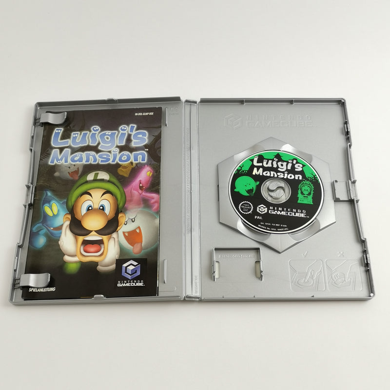 Nintendo Gamecube game: Luigi's Mansion Player's Choice - OVP instructions PAL