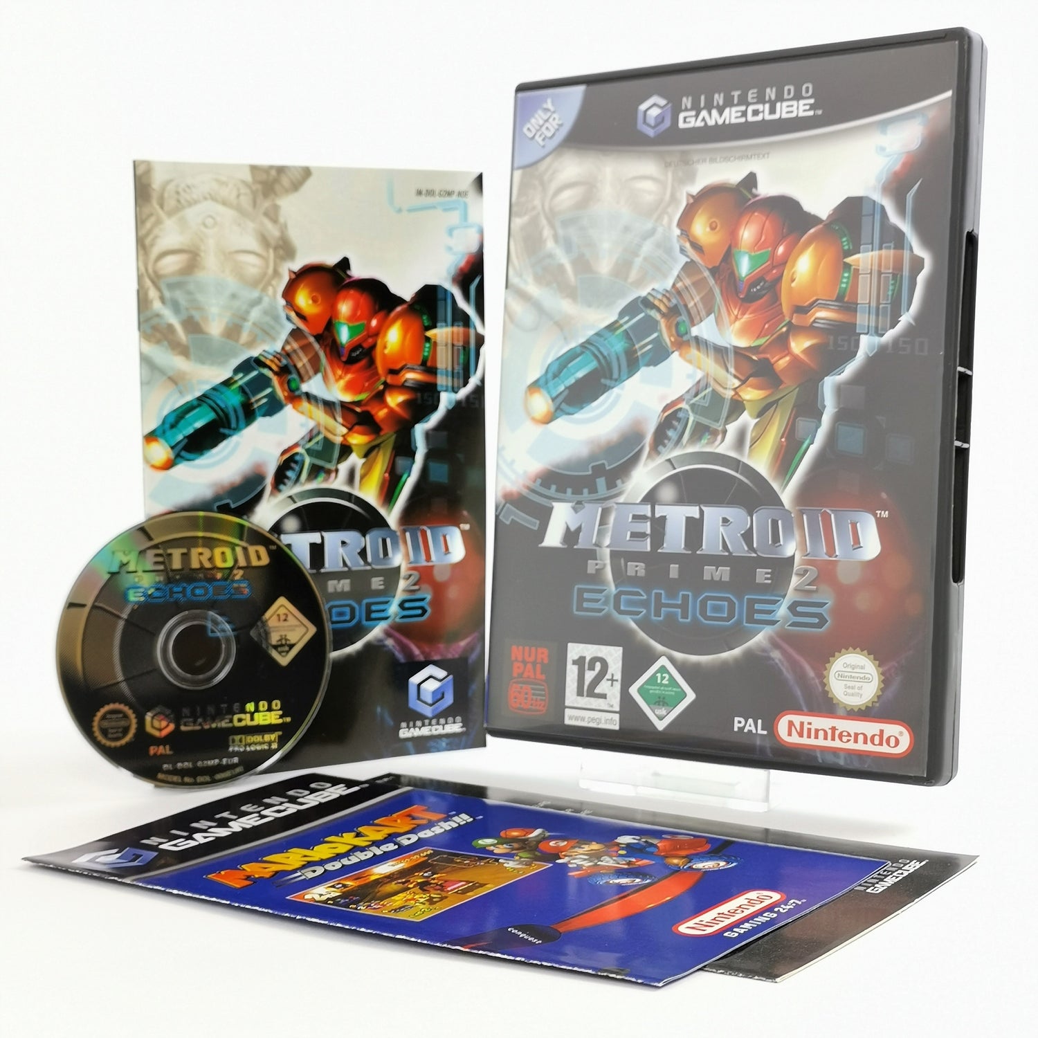 Nintendo Gamecube Spiel : Metroid Prime 2 Echoes - OVP & Anleitung PAL | GC