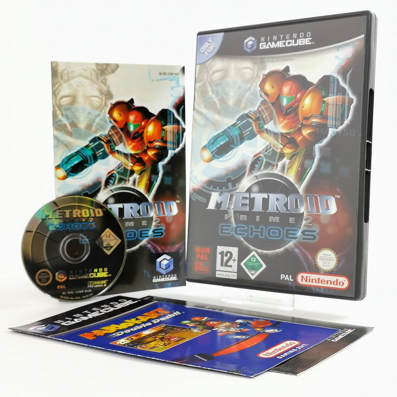 Nintendo Gamecube Game: Metroid Prime 2 Echoes - OVP &amp; Instructions PAL | GC