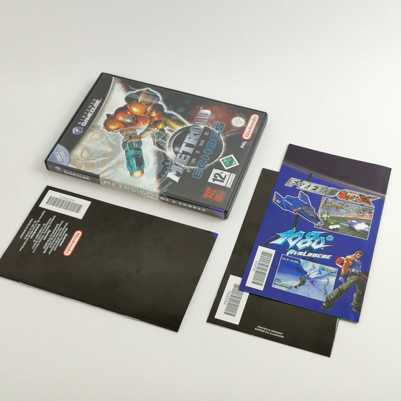 Nintendo Gamecube Spiel : Metroid Prime 2 Echoes - OVP & Anleitung PAL | GC