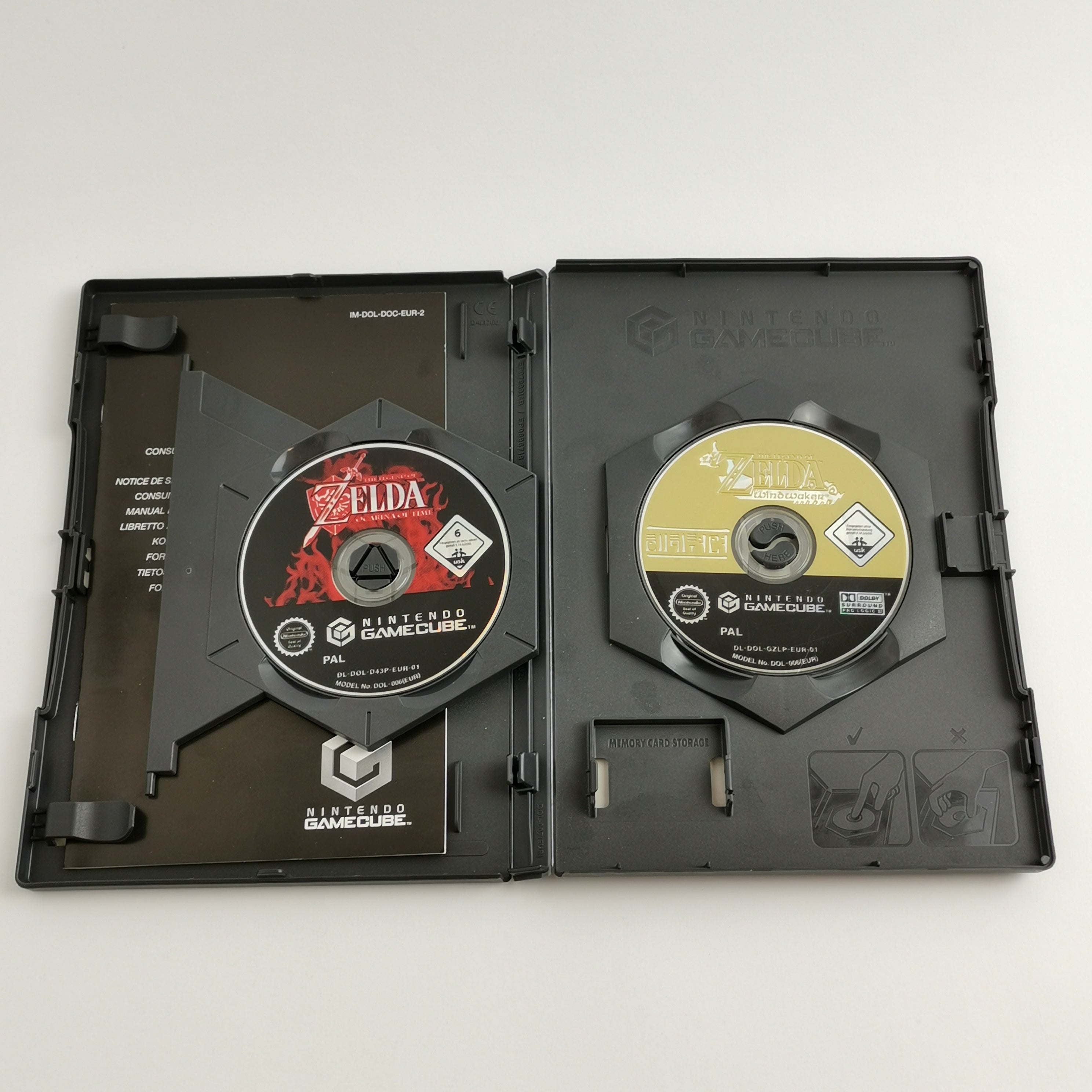 Nintendo Gamecube Spiel : Zelda The Windwaker Limitierte Auflage - OVP Anleitung