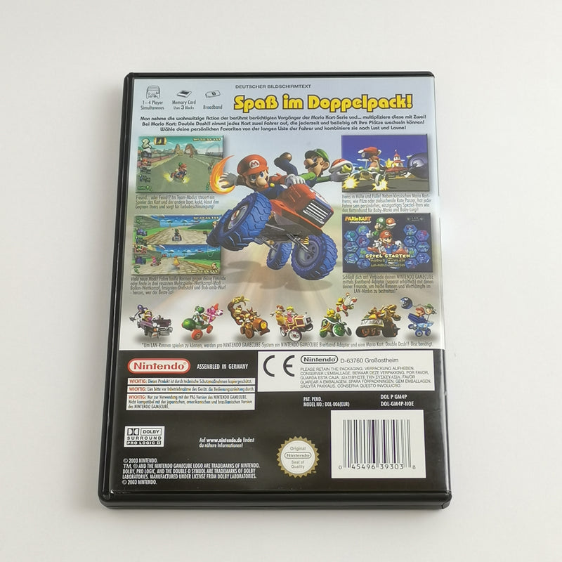 Nintendo Gamecube Spiel : Mario Kart Double Dash !! + Memory Card - OVP GC PAL