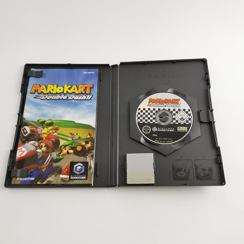Nintendo Gamecube Spiel : Mario Kart Double Dash !! + Memory Card - OVP GC PAL