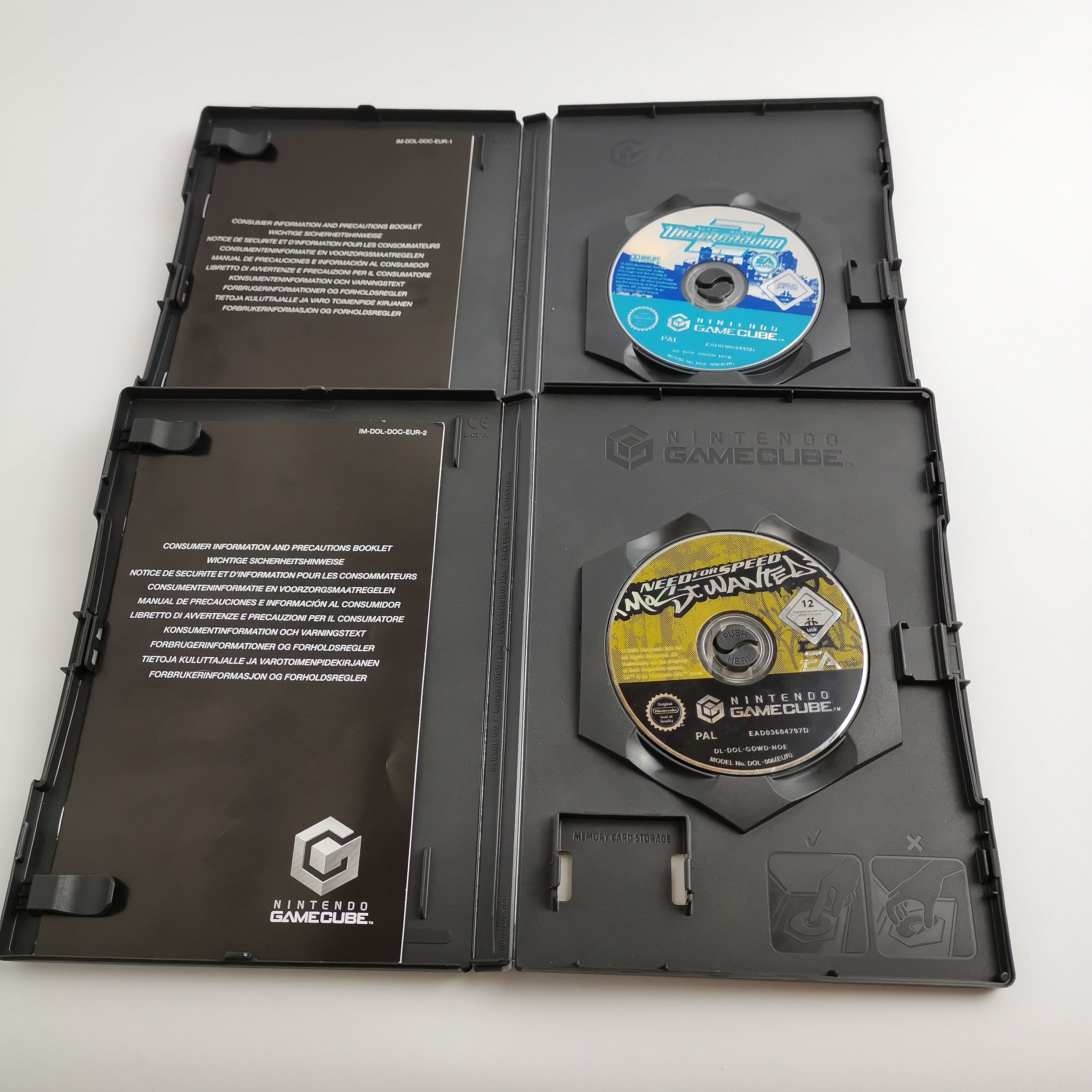 Nintendo Gamecube Spiele : Need for Speed Bundle - Underground 2 & Most Wanted