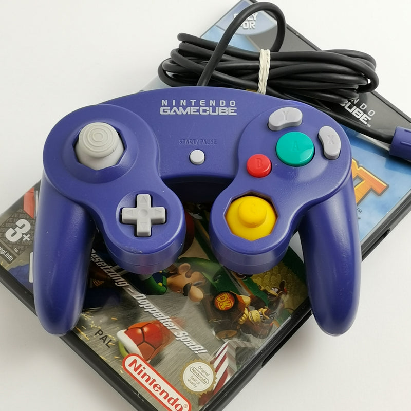 Nintendo Gamecube Spiel : Mario Kart Double Dash + Purple Controller - OVP PAL