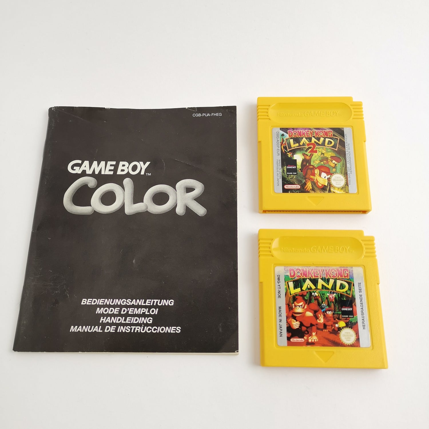 Nintendo Gamecube Game: Gameboy Player + Donkey Kong Land 1 & 2 GBC - OVP PAL