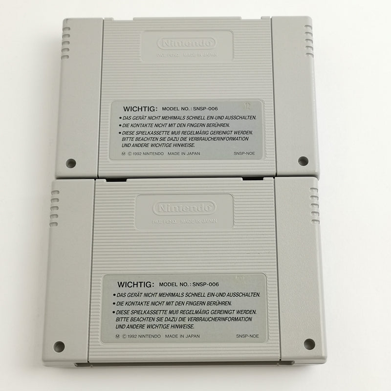 Super Nintendo Spiele Bundle : Super Mario World & Asterix & Obelix - SNES Modul