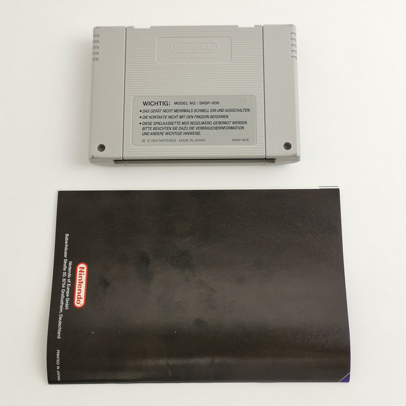 Super Nintendo Game: F-Zero + Instructions - Module / Cartridge | SNES PAL NOE