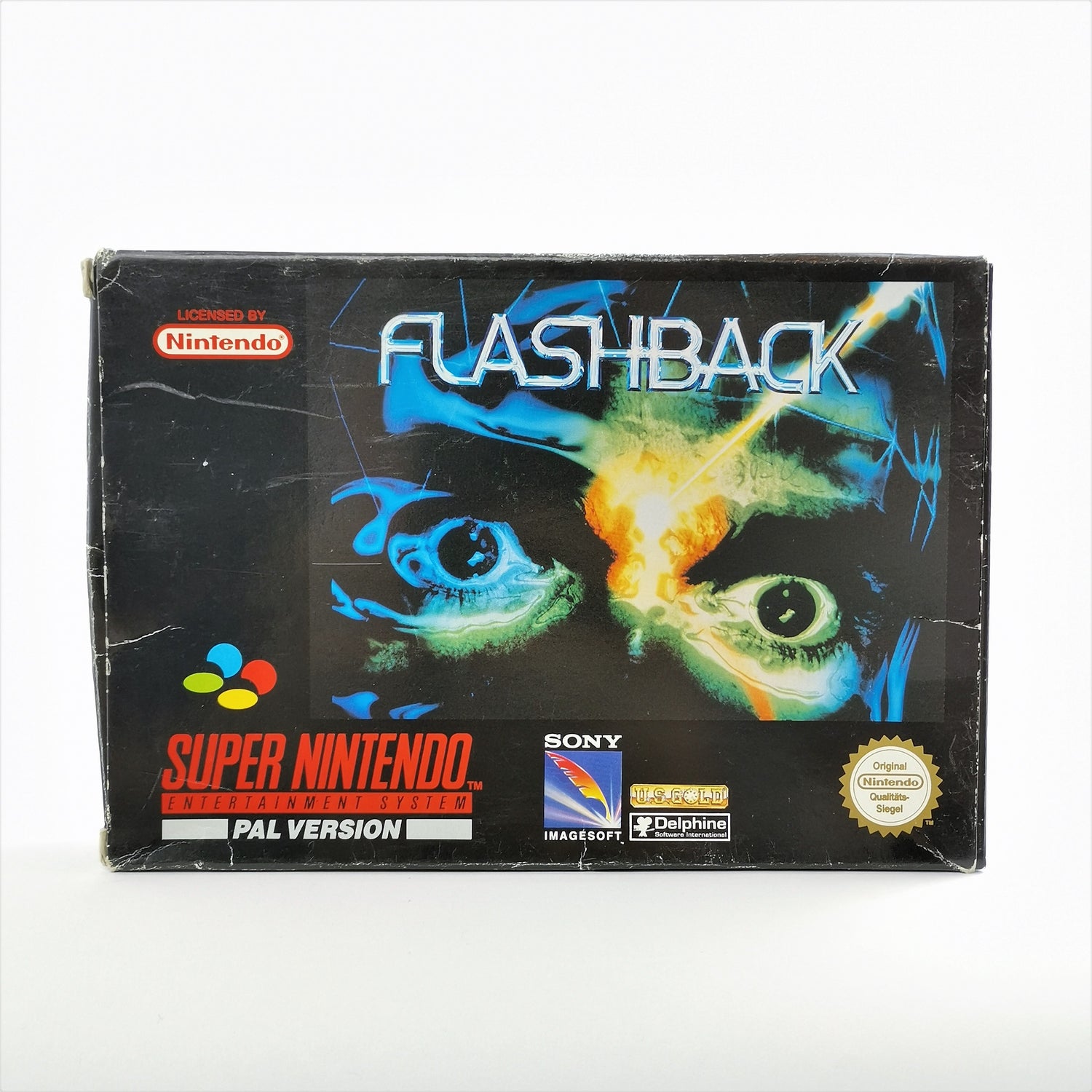 Super Nintendo Game: Flashback - Original Packaging & Instructions PAL NOE | SNES 16bit
