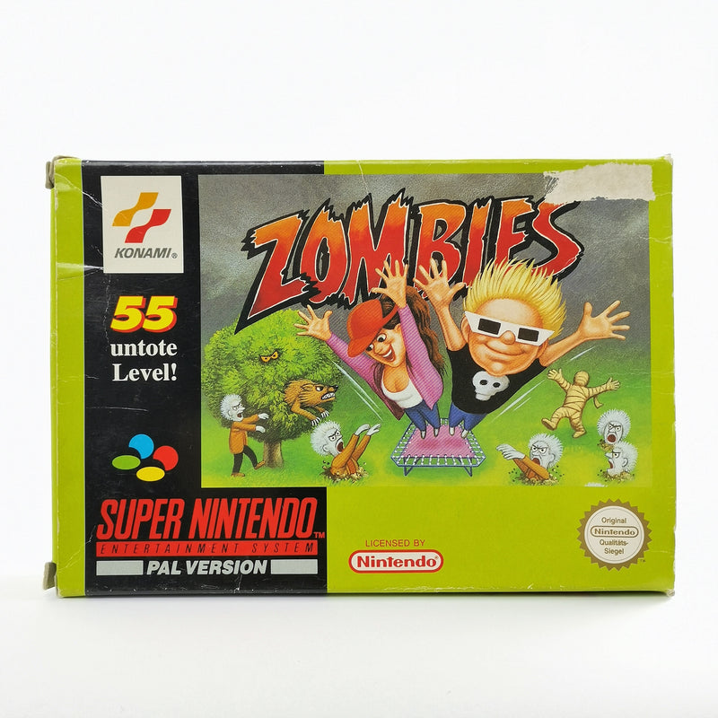 Super Nintendo Game: Zombies - OVP Without Inlay &amp; Instructions PAL NOE | SNES