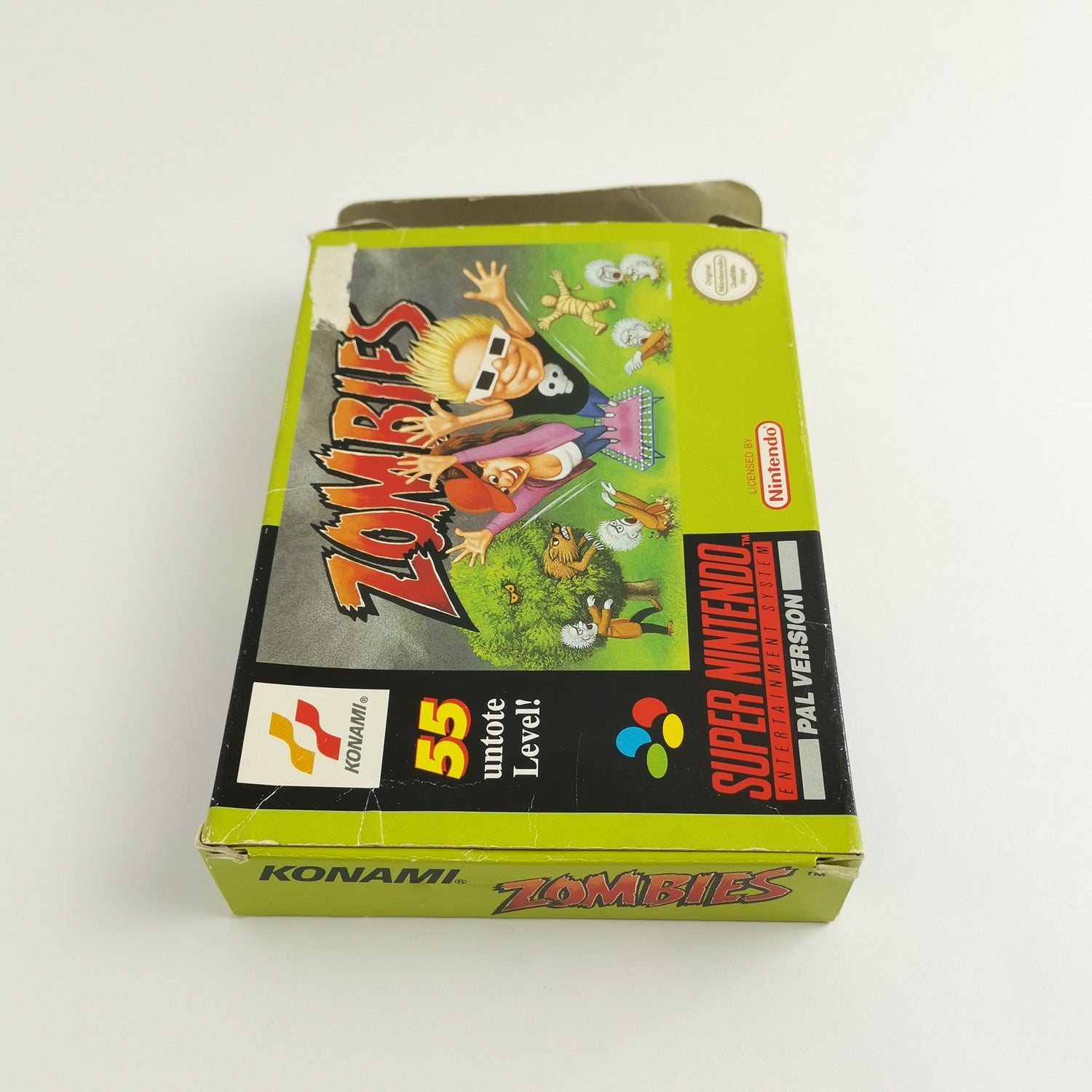 Super Nintendo Spiel : Zombies - OVP Ohne Inlay & Anleitung PAL NOE | SNES