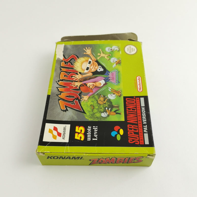 Super Nintendo Spiel : Zombies - OVP Ohne Inlay & Anleitung PAL NOE | SNES