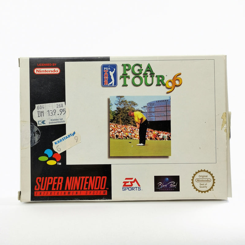 Super Nintendo Spiel : PGA Tour 96 - OVP & Anleitung PAL EUR | SNES Golf 16 Bit