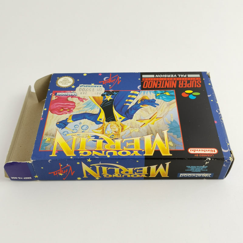 Super Nintendo Spiel : Young Merlin - OVP & Anleitung PAL UKV | SNES 16 Bit [2]