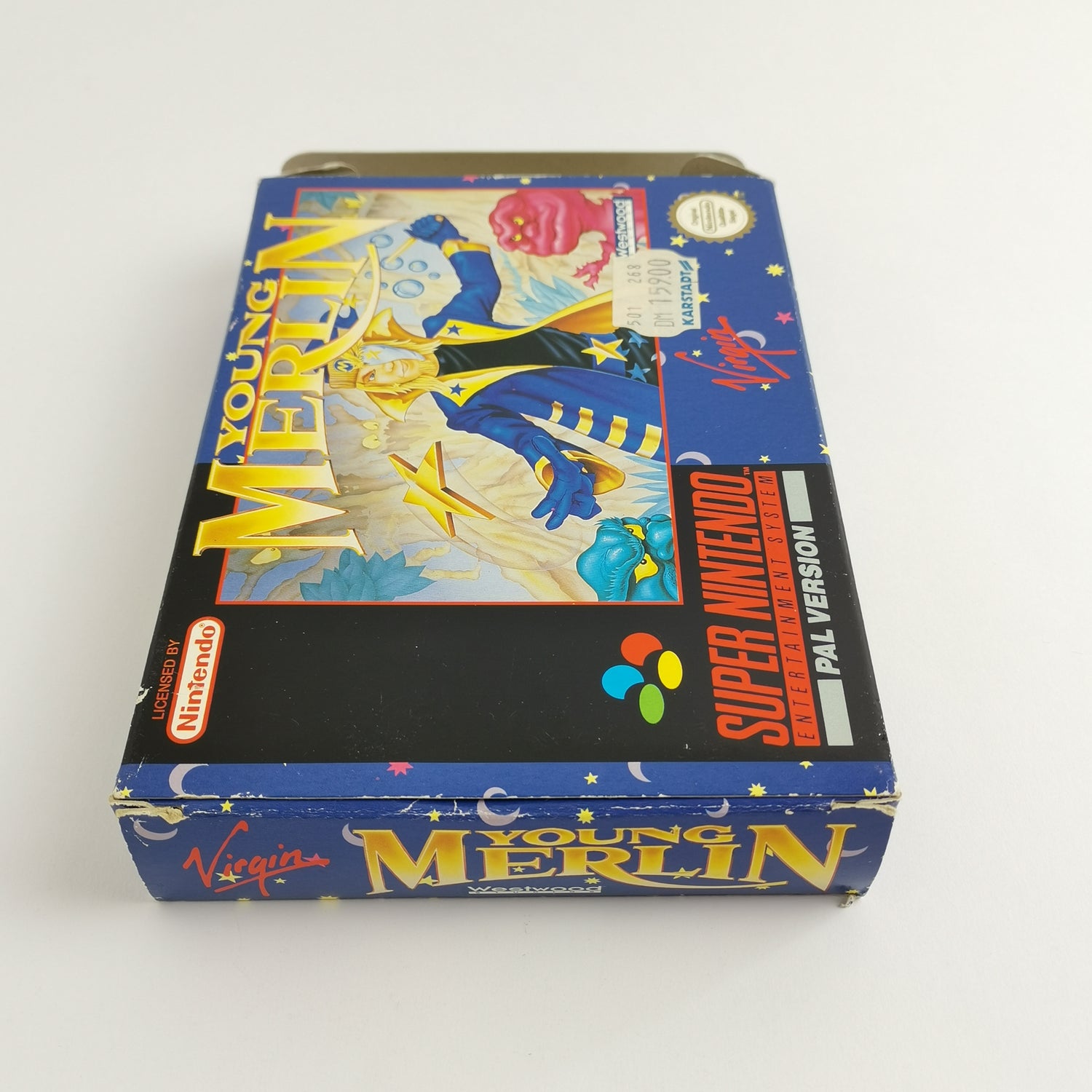 Super Nintendo Spiel : Young Merlin - OVP & Anleitung PAL UKV | SNES 16 Bit [2]