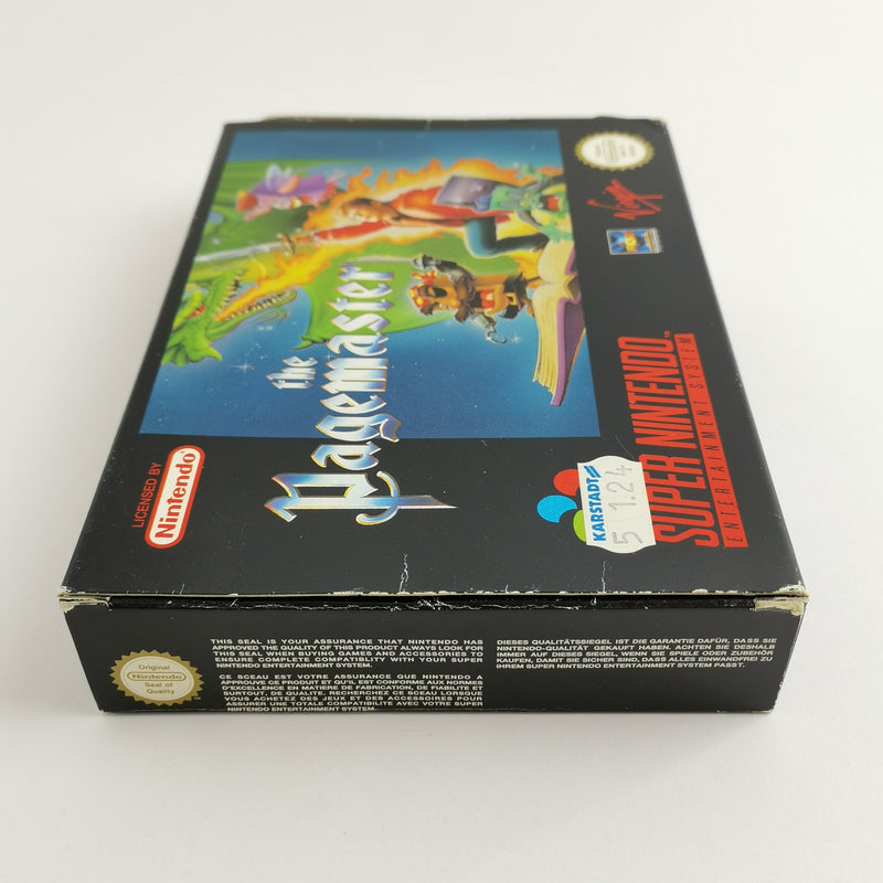 Super Nintendo Game: The Pagemaster - OVP &amp; Instructions PAL EUR | SNES 16bit