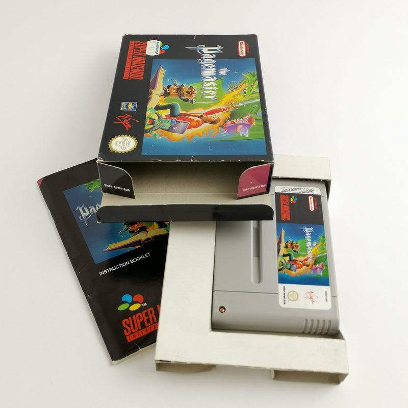 Super Nintendo Spiel : The Pagemaster - OVP & Anleitung PAL EUR | SNES 16 Bit