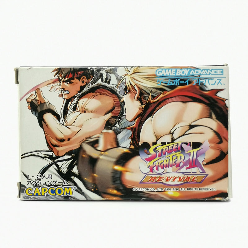 Nintendo Game Boy Advance Spiel : Street Fighter II 2 Revival - OVP JAPAN GBA