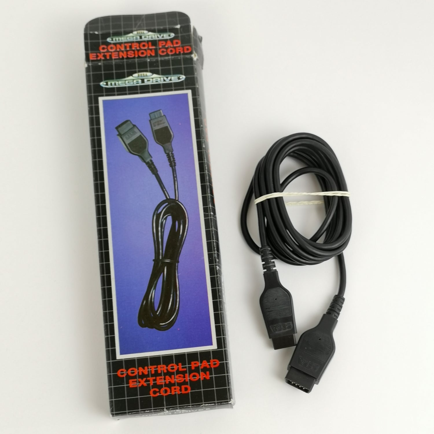 Sega Mega Drive Accessories: Control Pad Extension Cord - Cable Extension OVP