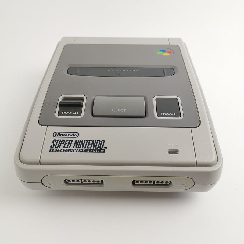 Super Nintendo Konsole : 1 Controller, 3 Spiele, Game Boy Adapter u. Kabel SNES