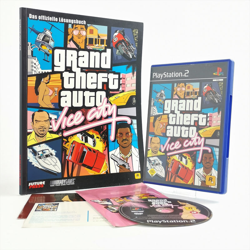 Sony Playstation 2 Game: Grand Theft Auto Vice City + Walkthrough Book | PS2 original packaging