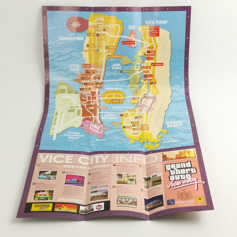 Sony Playstation 2 Game: Grand Theft Auto Vice City + Walkthrough Book | PS2 original packaging