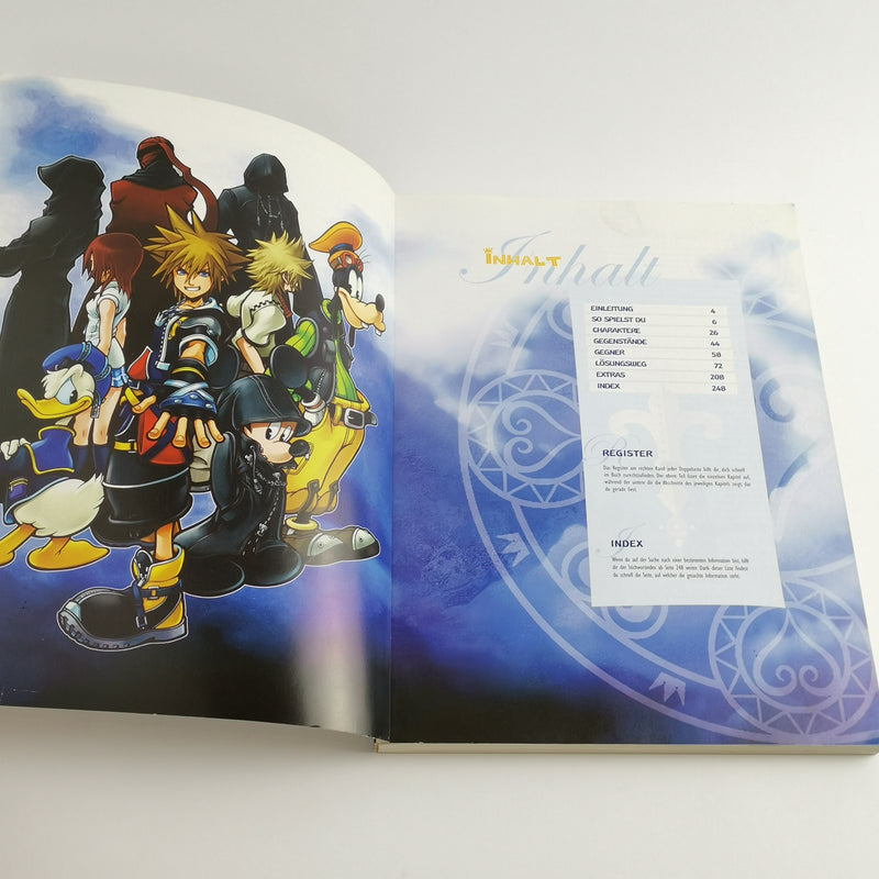 Sony Playstation 2 Game: Kingdom Hearts 2 + Walkthrough Book / Guide | PS2 OVP PAL