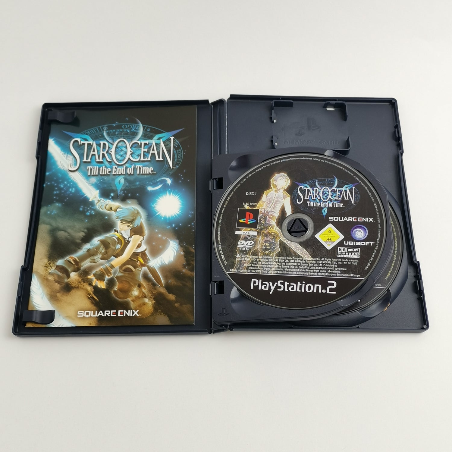 Sony Playstation 2 Spiel : Star Ocean Till the End of Time + Lösungsbuch Guide