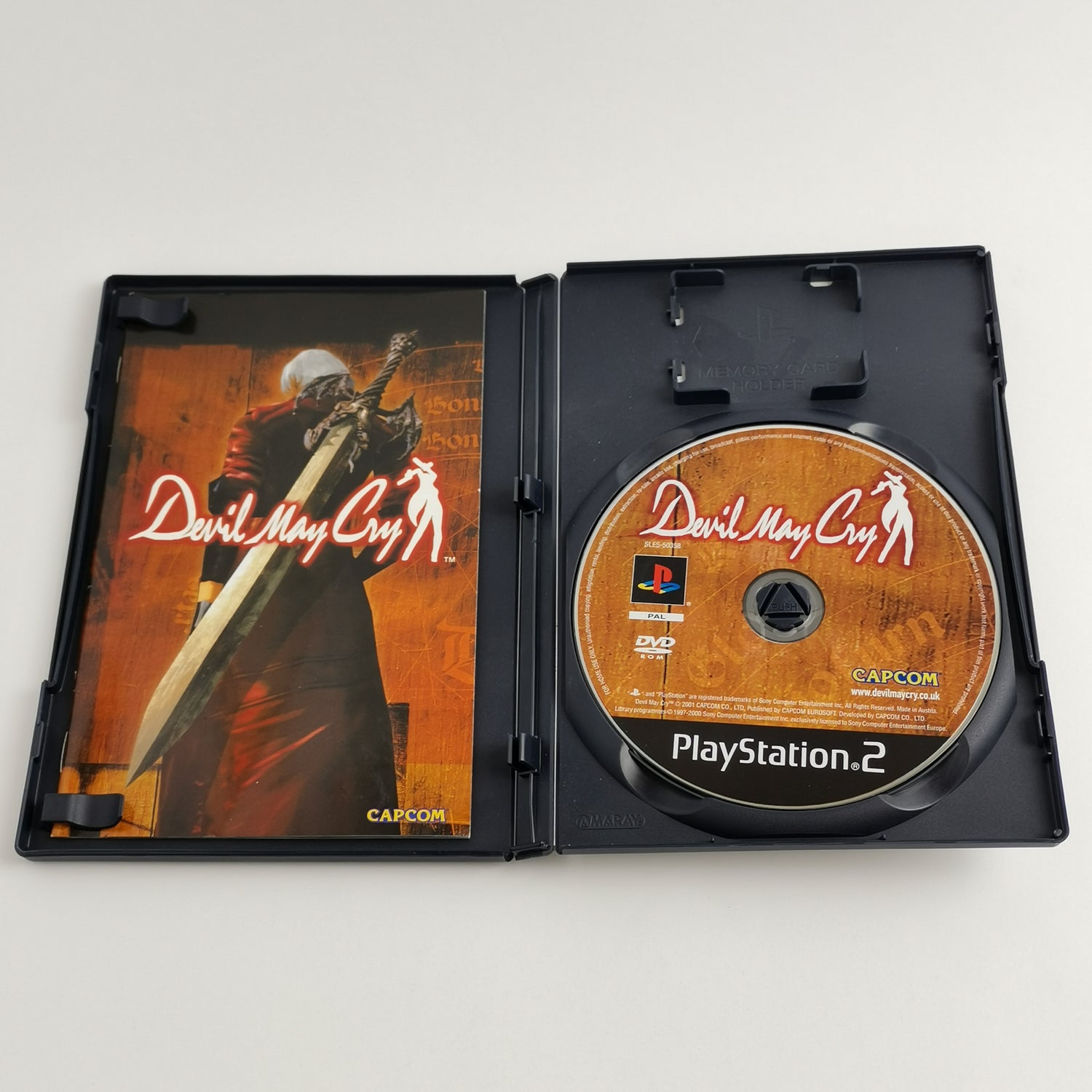 Sony Playstation 2 Game: Devil May Cry + GamePress Game Solution | PS2 OVP PAL