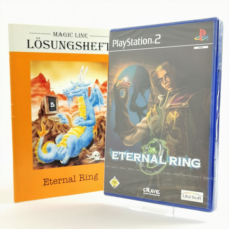 Sony Playstation 2 Spiel : Eternal Ring + Magic Line Lösungsheft | PS2 OVP NEW