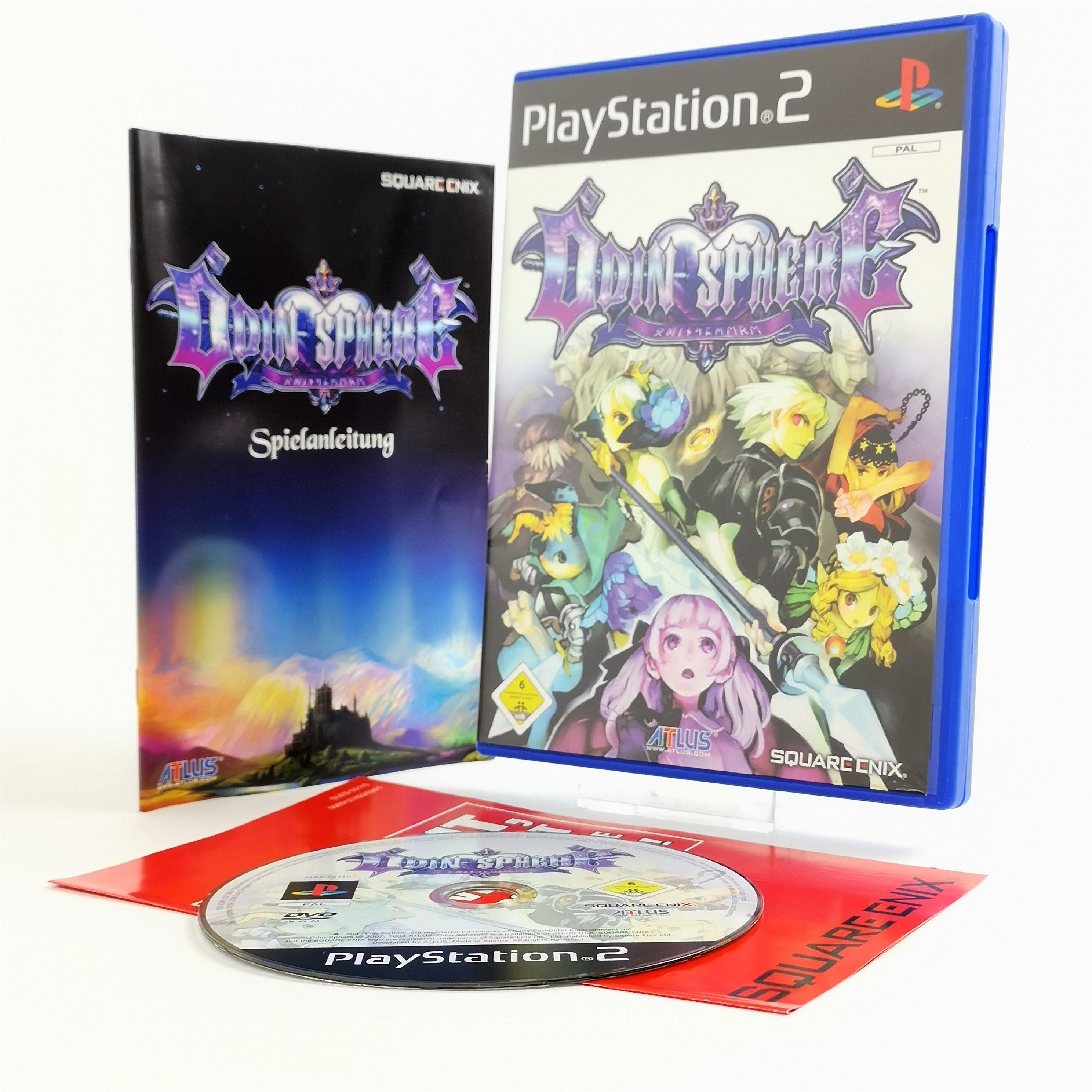 Sony Playstation 2 Game: Odin Sphere - OVP &amp; Instructions PAL | ATLUS PS2